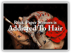 Rock Paper Scissors is Addicted To Hair