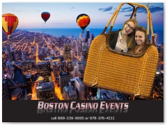 Balloon Ride - Green Screen Photography